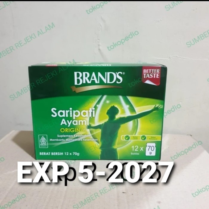 

BRANDS SARIPATI AYAM BRAND SARI PATI AYAM ORIGINAL 70 GRAM