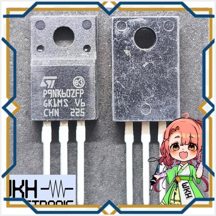 [WKH] P9NK60ZFP STP9NK60ZFP MOSFET N-CHANNEL 600V 0.85OHM 7A P 9NK60 ZFP