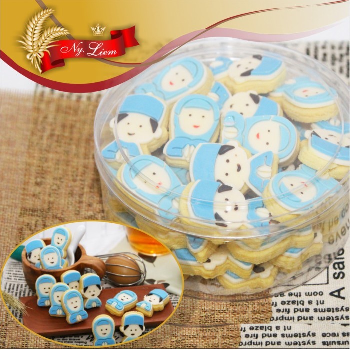 

Cookies Spesial Edisi Lebaran - Karakter Kue Kering ala Ny. Liem