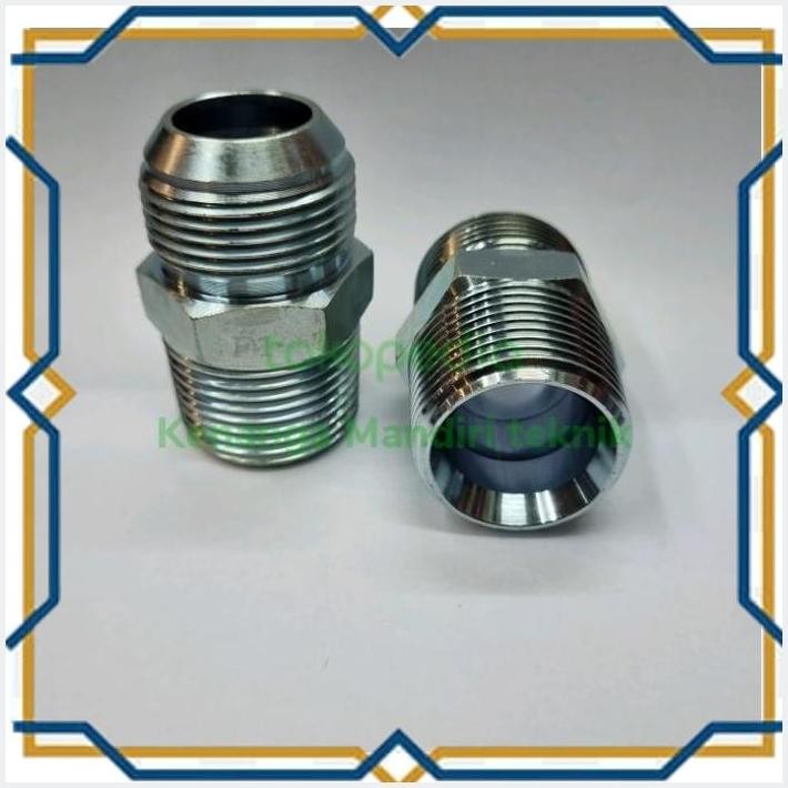 [KGM] DOUBLE NEPEL 1INCH NPT X JIC