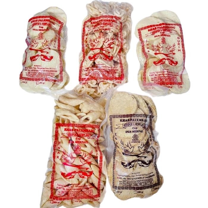 

Terbaru PAKET MANTUL [2 PESER, KULIT, SANGGUL UDANG,BUNCIS UDANG] KERUPUK KEMPLANG 5BKS @200 GRAM 1