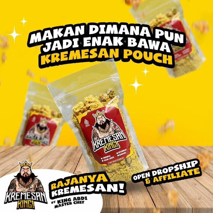 

Terbaru Kremesan King Abdi - Rajanya Kremesan 4 Toples 1 Refill Ayam Food Ready