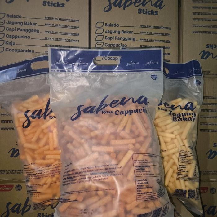 

Terbaru sabena stik aneka rasa mix 1 karton isi 5 berat per pcs 340gr Ready