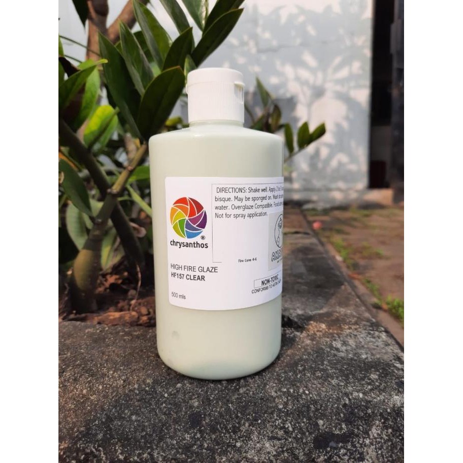 

Chrysanthos Clear Transparent Glaze / Glasir Transparan 500 mL (Brush) SALE!!!