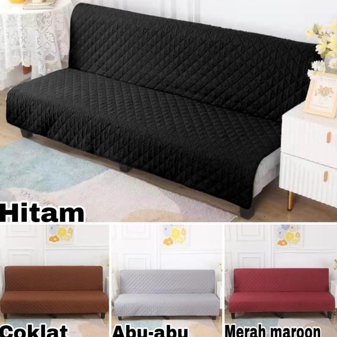 Sarung sofa bed PROTEKTOR size: M L /Cover sofa bed INFORMA microfiber