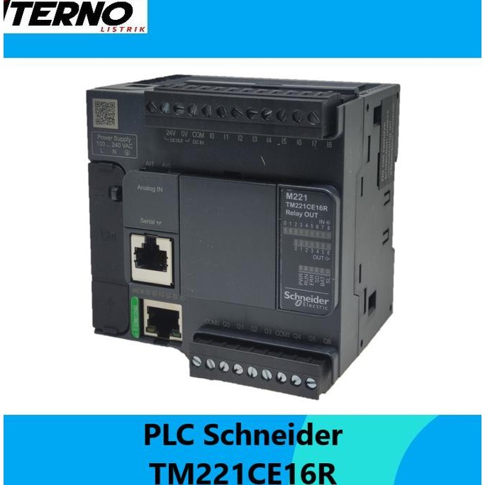 TM221CE16R PLC Schneider 16IO Modicon M221