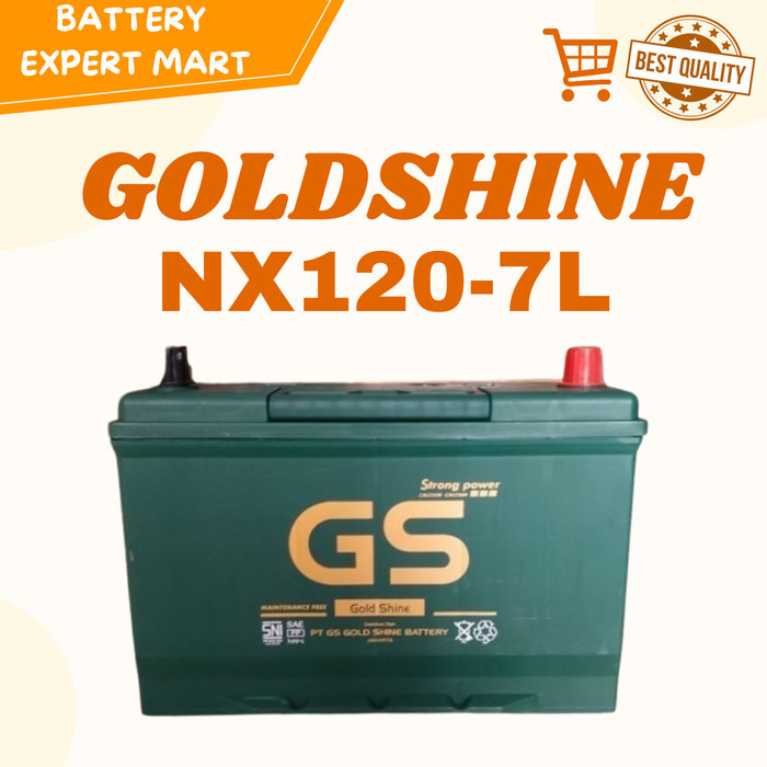 Aki Mobil Mitshubishi Pajero Sport Dakar GS Goldshine NX120-7L