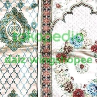 sajadah Turki / sajadah muka / sajadah mini full bordir kepang super Terlaris