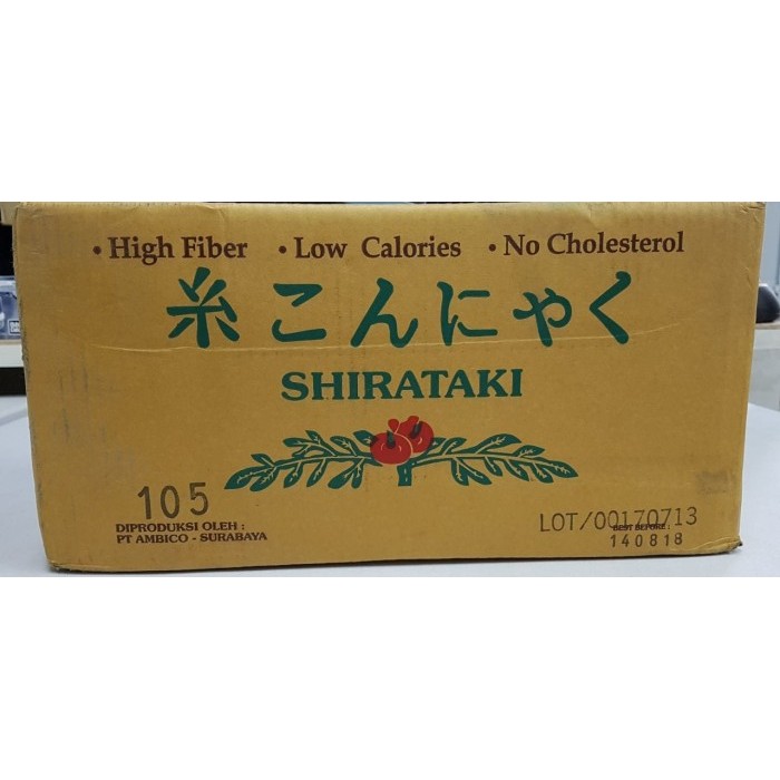 

TERLARIS! Wet Shirataki Green (Mie Shirataki Hijau) - 1 dus