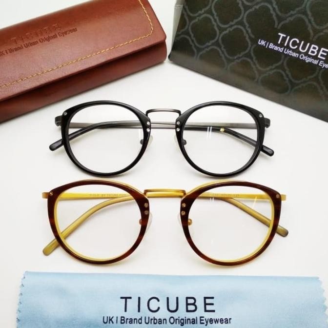 Kacamata Frame Pria Wanita Ticube B505 Original Design Classic