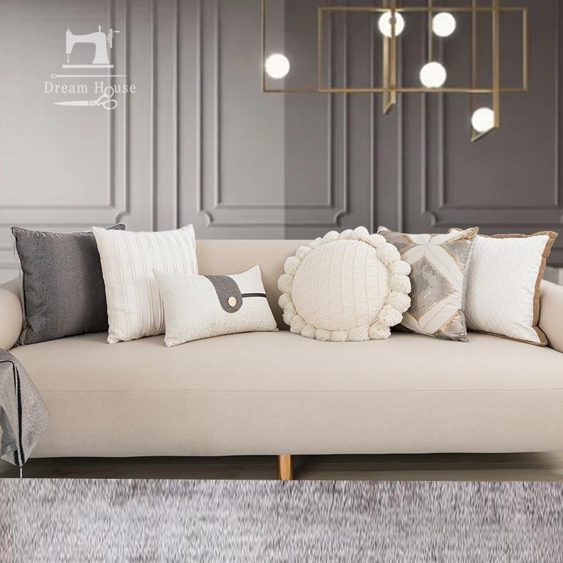 AURORAE SESEBI SARUNG BANTAL SOFA MOTIF MODREN ESTETIK PREMIUM