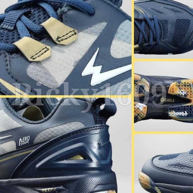 SEPATU BADMINTON EAGLE JET PRO - SEPATU EAGLE JET PRO - ORIGINAL Terlaris