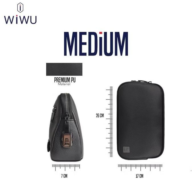 Grosir Wiwu Alpha Fingeprint Lock Dutch Bag