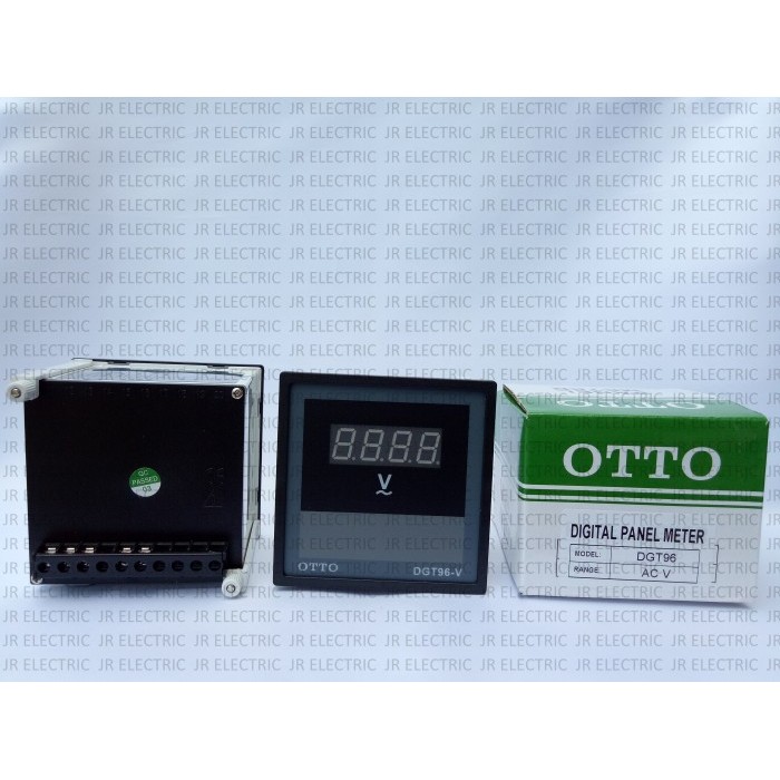 OTTO Panel Amper Ampere Volt Hz Frequency Meter Digital DGT-96