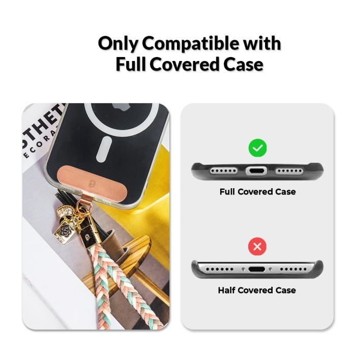 

UNEED UNIVERSAL LANYARD NECKLACE STRAP TALI GANTUNG HP ID CARD DLL - UST204