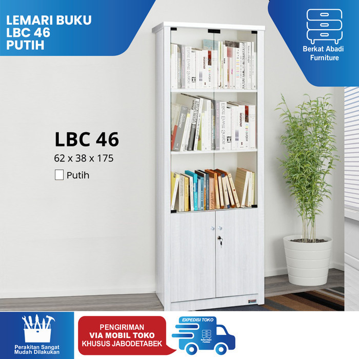 

LEMARI BUKU LEMARI KANTOR LEMARI ARSIP FILE DOKUMEN LEMARI HIAS LBC 46