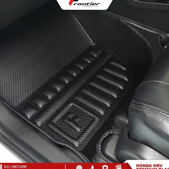 KARPET MOBIL FRONTIER UNTUK HONDA HRV TYPE PREMIUM BLACK