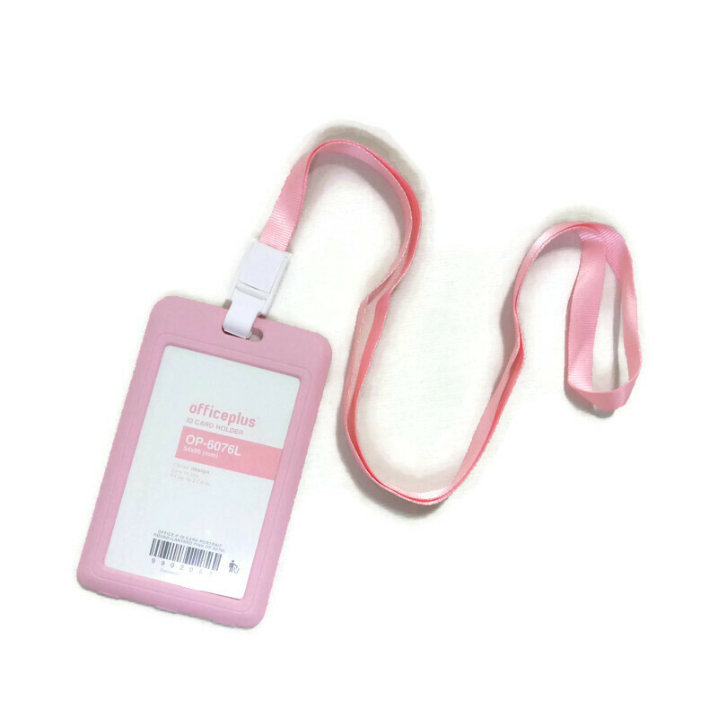 

Gramedia Pettarani - Office-Plus Id Card Portrait Round+Lanyard Pink 6076