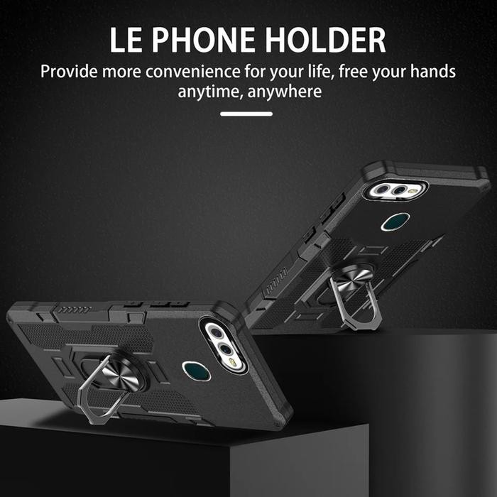TERUJI Casing Hard Case Poco X3 NFC / Poco X3 Pro Ring Armor Robot Case Kickstand Hybrid/Ring Holder