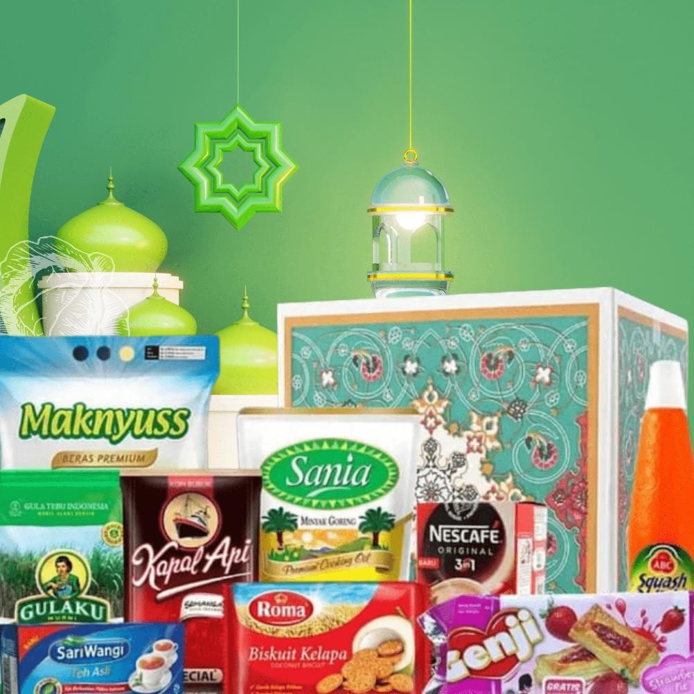 

kareemid paket hampers parcel sembako lebaran premium box / hampers lebaran isi sesuai budget
