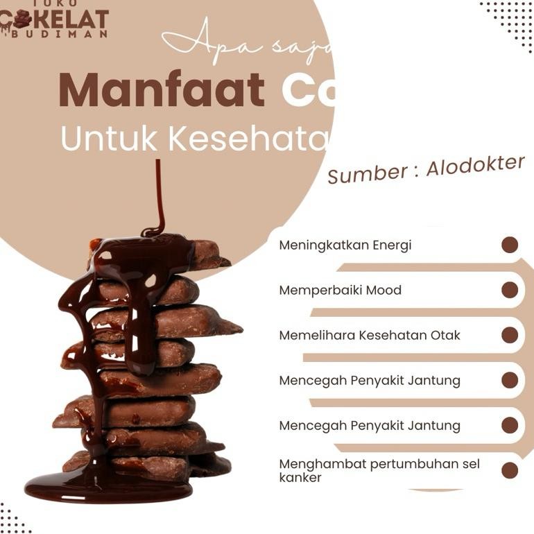 

h-4 Cokelat Blok 1kg ( Cokelat blok Manis ) | full cokelat tanpa kacang Hemat
