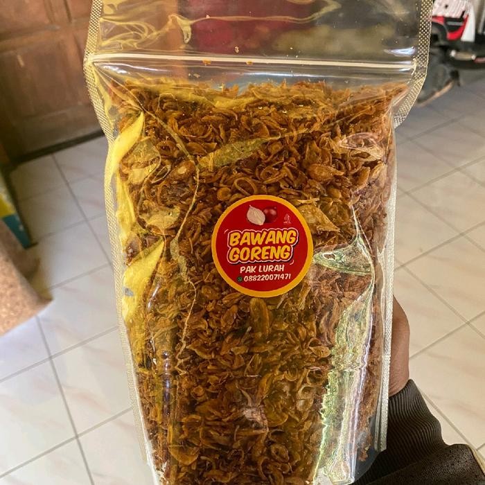 

Promo [HEMAT] 500 gram BAWANG GORENG ORIGINAL tanpa campuran Spices Rempah Ready