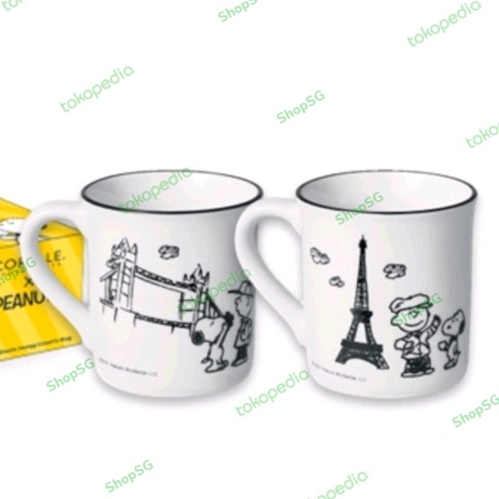 Corelle 2Pcs Mug Set - Snoopy Bold