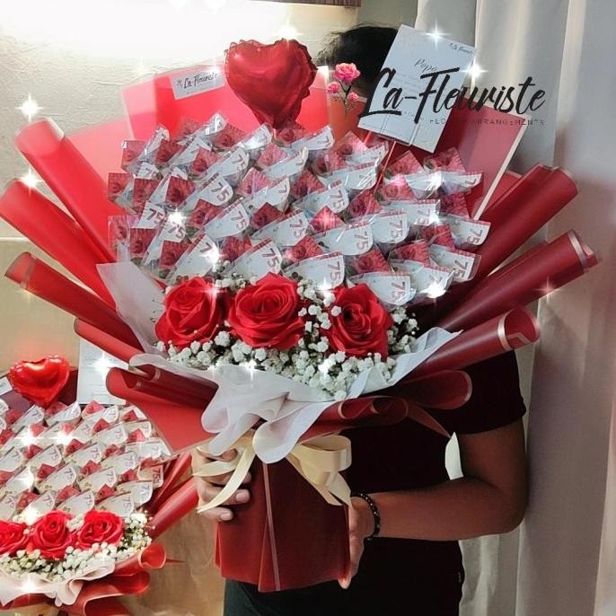Pembuatan Buket Uang | Money Bouquet | Kerangka Bunga Uang |Model Roll Original Dan Terpercaya