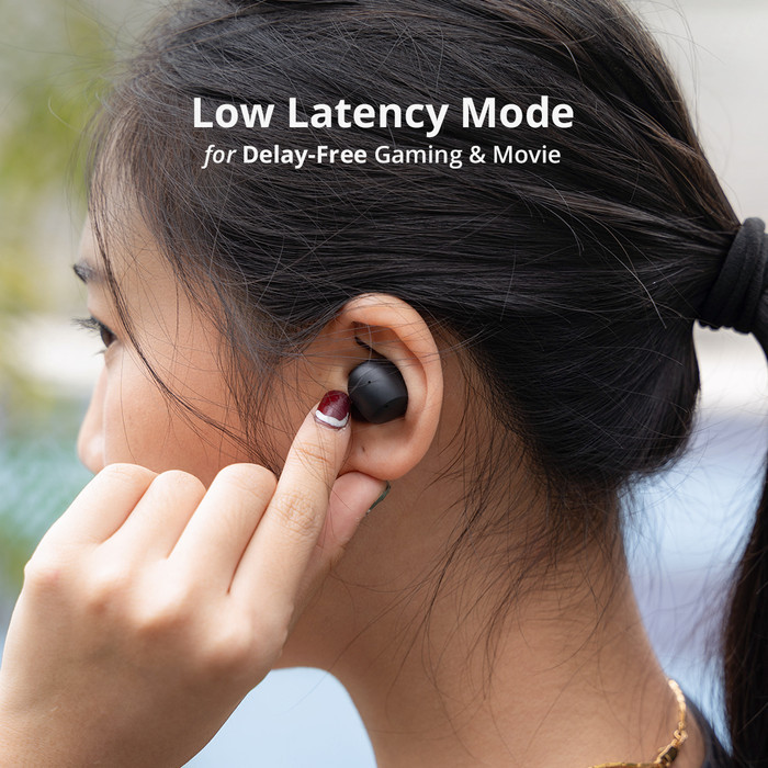 Eggel Quietbuds 2 Hybrid Anc + Enc Tws Bluetooth Earphone