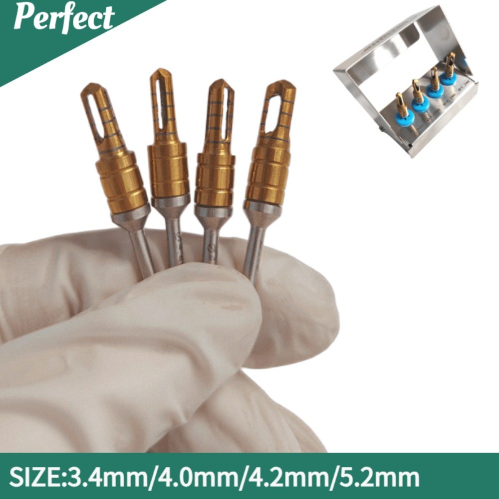 CIF 1pcs Dental Implant Bone Collector for Dental Implant Autoclavable Stainless Steel Dental Tool C