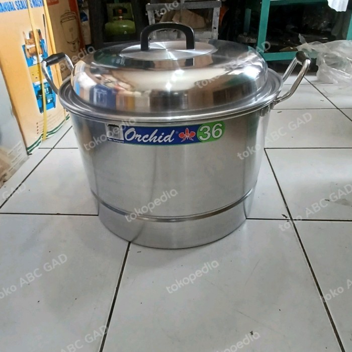BISA GRAB panci dandang serbaguna orcid 36cm