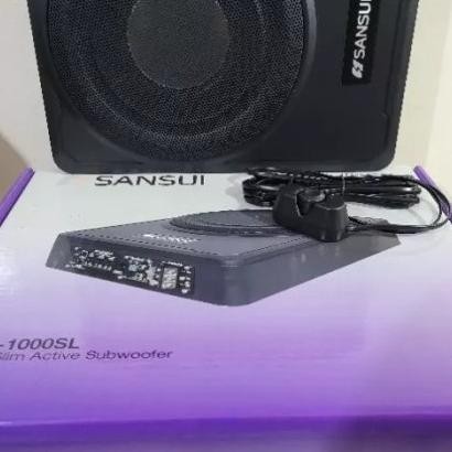 Subwoofer kolong aktif Sansui 10 inch / Sub Kolong Aktif Sansui Terlaris