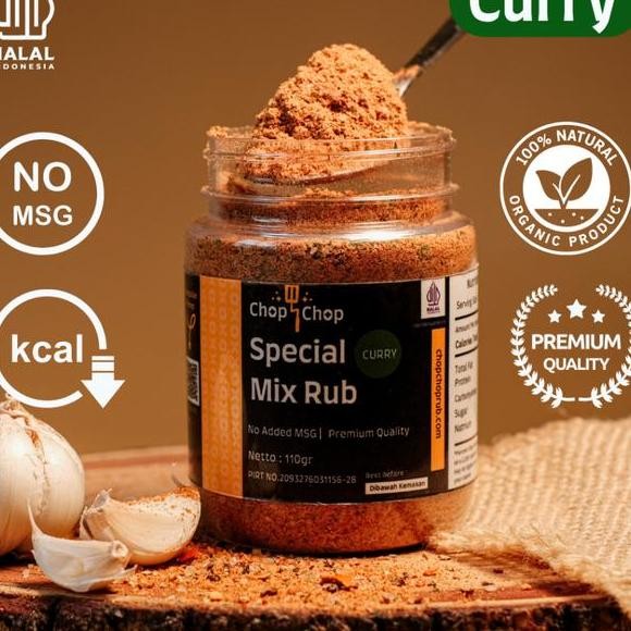 

Chop Chop Pecial Rub Varian Curry Bumbu Marinai Erbaguna Untu Ebutuhan Maaan