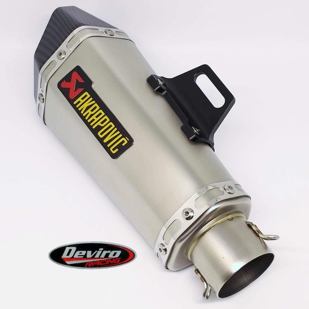 Knalpot Akrapovic ASZT Import Full System ADV 150 Terlaris