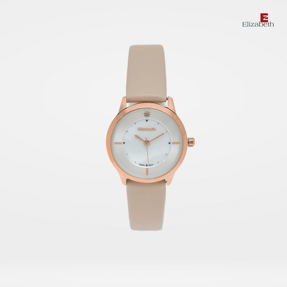 Jam Tangan Wanita - Elizabeth | Leather Strap 2200-0895