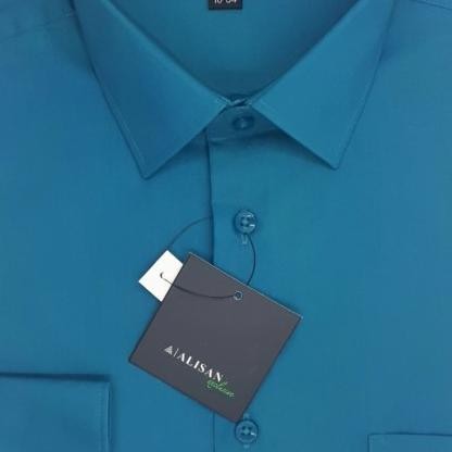 ALISAN Kemeja Pria Lengan Panjang REGULER|ANEKA WARNA| H2 Hijau Mint Terlaris