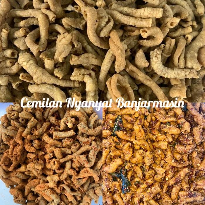 

terbaru !!! keripik usus rojali 1 ball 2 kg renyah gurih crispy ready