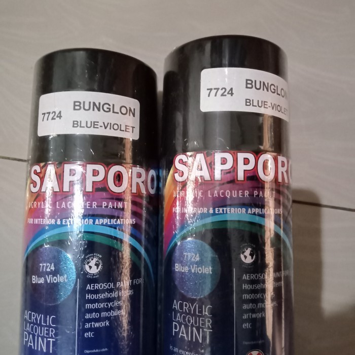 Sapporo 7724 Blue violet, Cat semprot