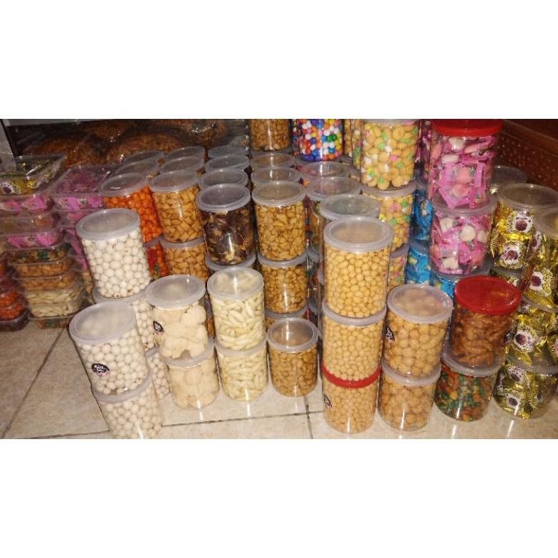 

He13 aneka jajan lebaran kemasan toples 500ml Terlaris