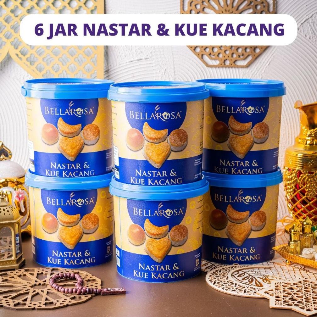 

Ow42 ( DAPAT 6 JAR ) Paket 1 Karton ISI 6 JAR Kue & Snack Lebaran Bellarosa Ramadhan Kue Lebaran Terlaris