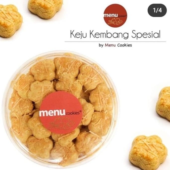 

New Kue Menu Cookies Keju Kembang Special Large Isi 3 Stok Terbatas