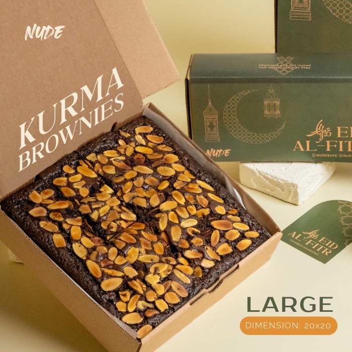 

Idul Fitri Hampers Premium Brownies Gluten Free by NUDE Ramadhan