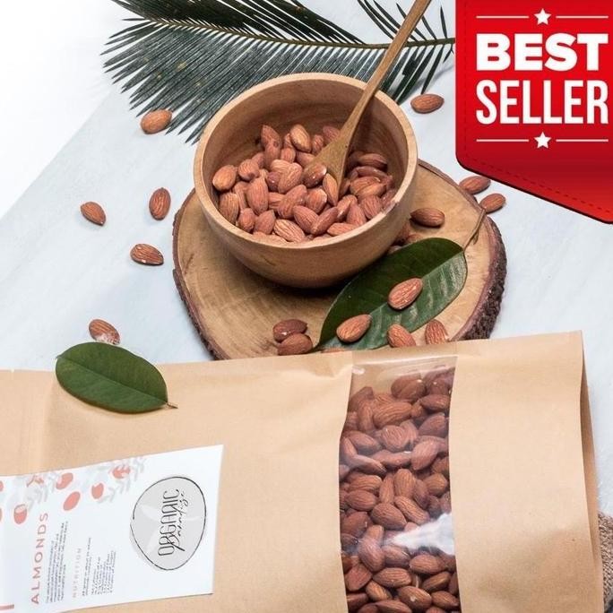 

Roasted Almond / Kacang Almond Panggang Fresh 1 Kg Premium Quality