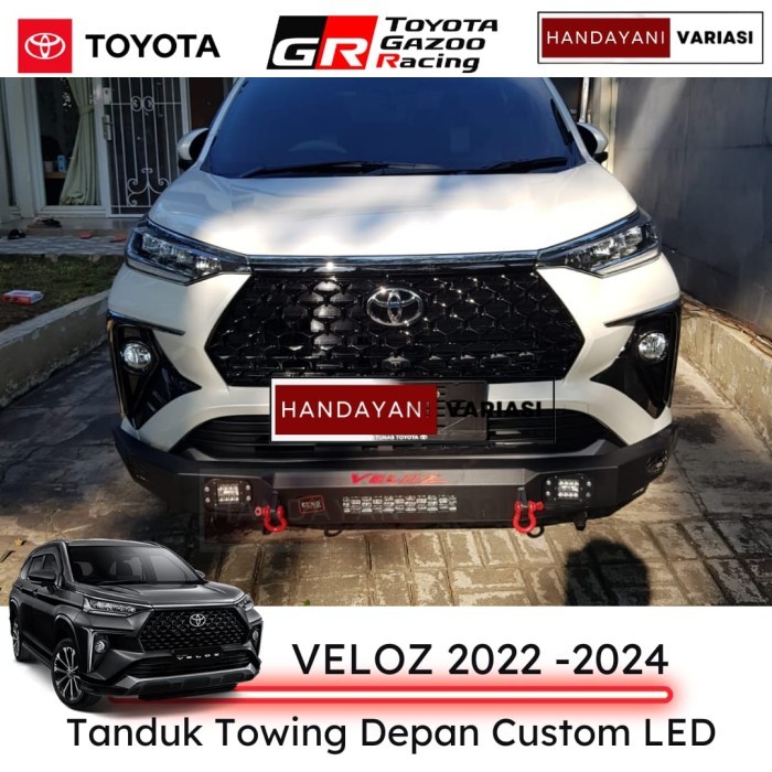 Tanduk Towing Depan Custom Toyota Veloz 2022 2024 Towing Custom Led
