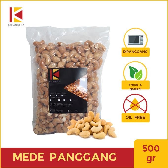 

Kacang Mede Panggang Original Tanpa Bumbu 500Gr