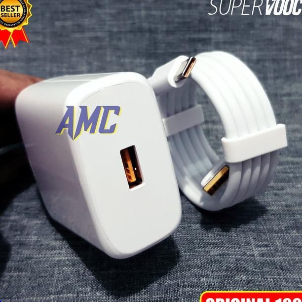 Charger Oppo Find X2 Find X2 Pro ORIGINAL 100% SUPER VOOC USB C Terlaris