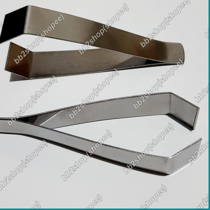 CO New Penjepit Jenggot Kumis Tweezer Tweezers Jepit Pinset Janggut Rambut Capit Bulu Uban Besar L