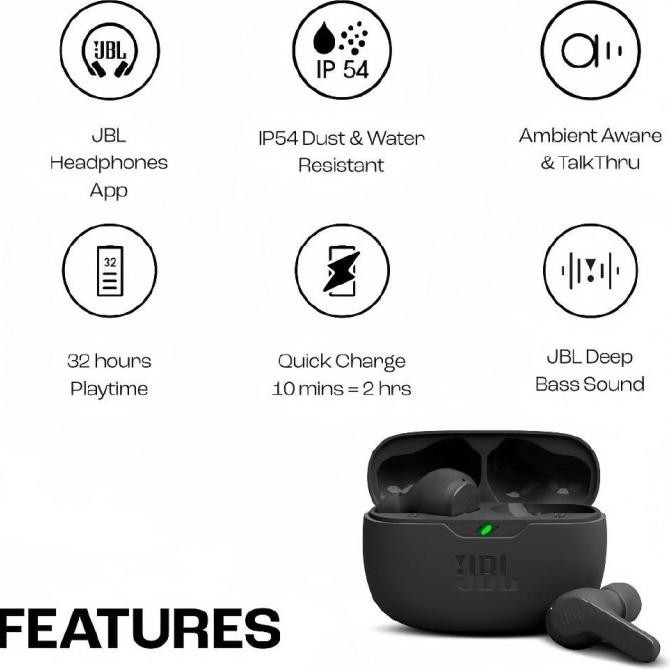 Grosir Ada Ready 100% OriJbl Wave 200Tws True Wireless Earbuds/Jbl Wave 200 Wireless Earbuds