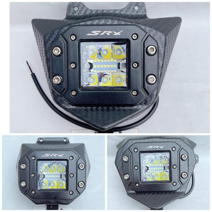 Lampu Reflektor - Lampu Tembak LED Depan KLX CRF DTRACKER 150 - WR WR155 - CRF150 L Carbon Terang