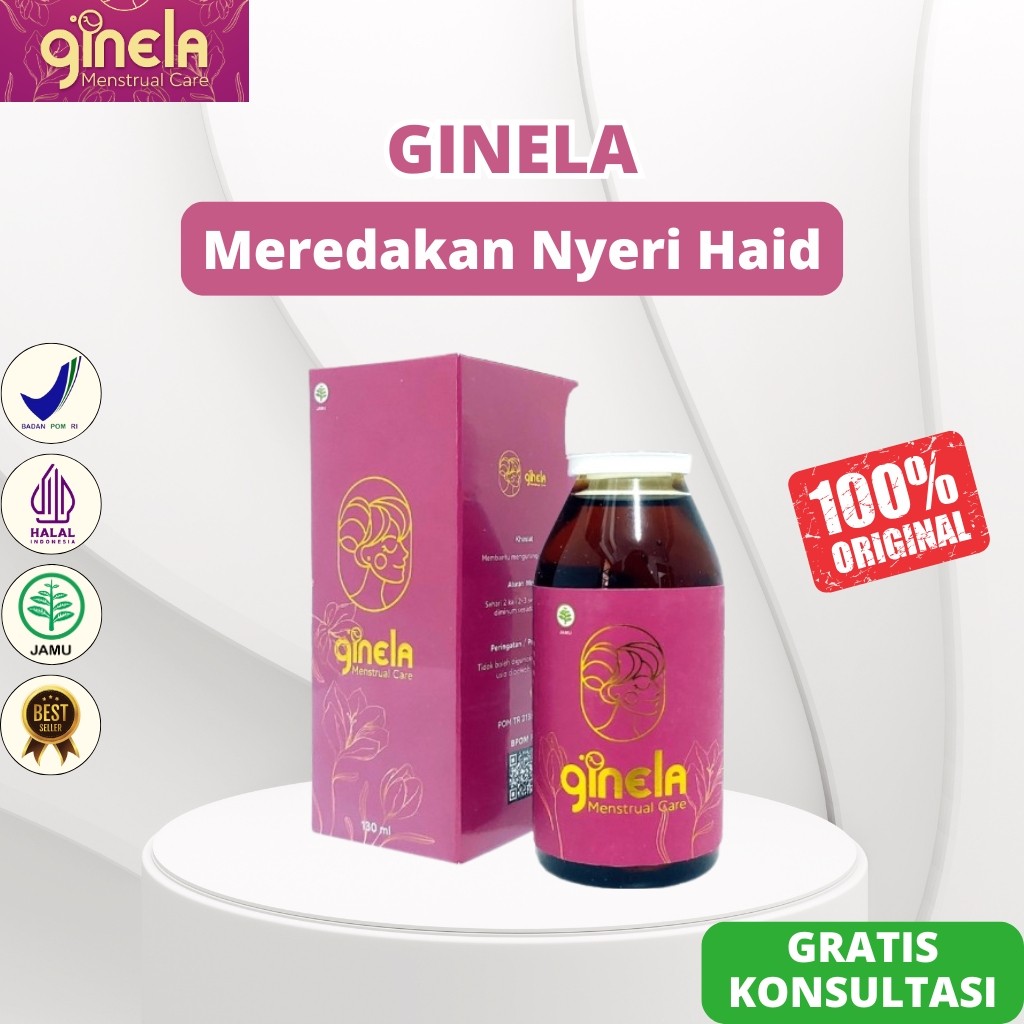 

GINELA Madu Herbal Membantu Meredakan Nyeri Haid Menstruasi 130ml